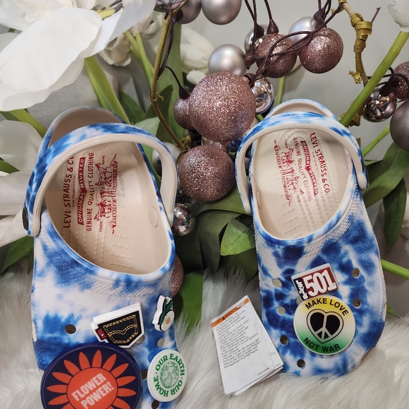 Crocs Levi's x Classic Clog 'Tie-Dye' new - Picture 4 of 6